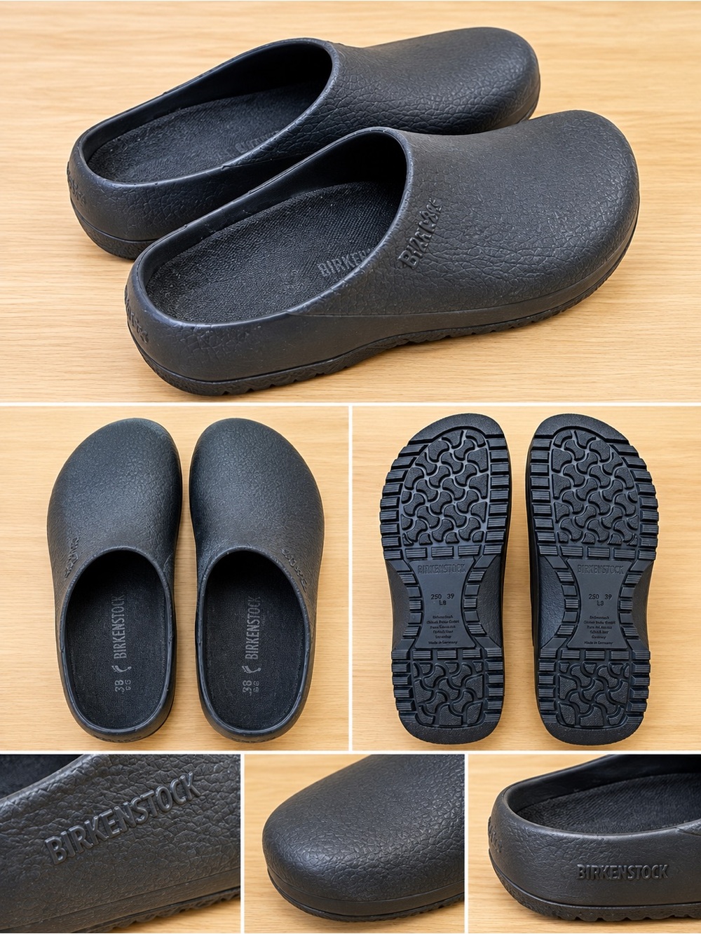 Birkenstock Navy Slip-On Professional Birki Clog